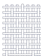 5-heddle плетение сетка