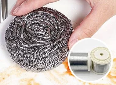 Как выбрать проволоку из нержавеющей стали для изготовления кухонного чистящего средства, Чистящий шарик？